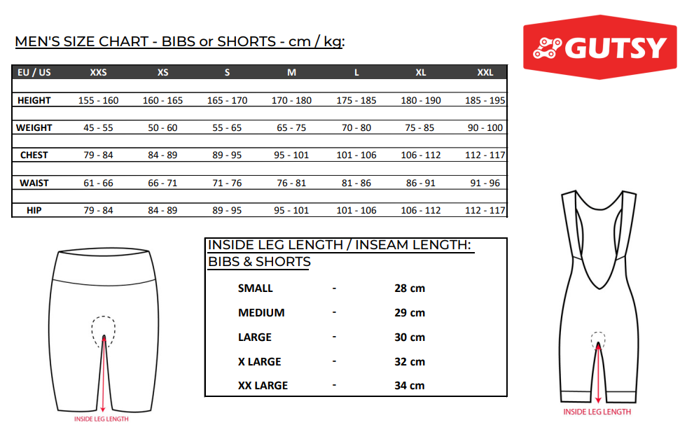 BLUE MEN'S CYCLING BIB SHORTS