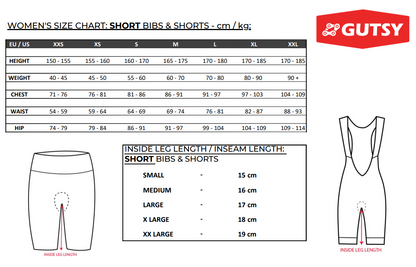 WOMEN'S CYCLING BIB SHORTS (SHORT)