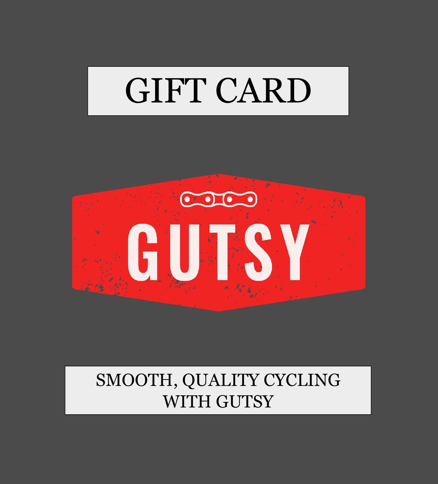 GUTSY GIFT CARD